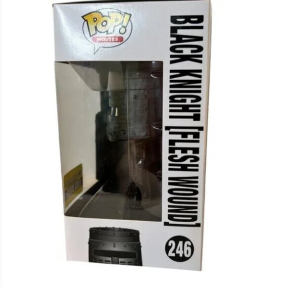 Monty Python and the Holy Grail Black Knight [Flesh Wound] Funko POP! Exclusive - Picture 4 of 10
